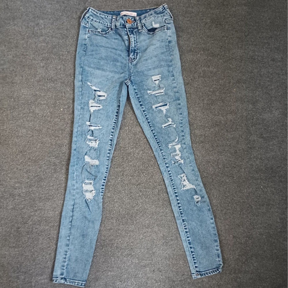 So Brand High Rise "Ripped" Ultimate Jegging Size 3 26" waist